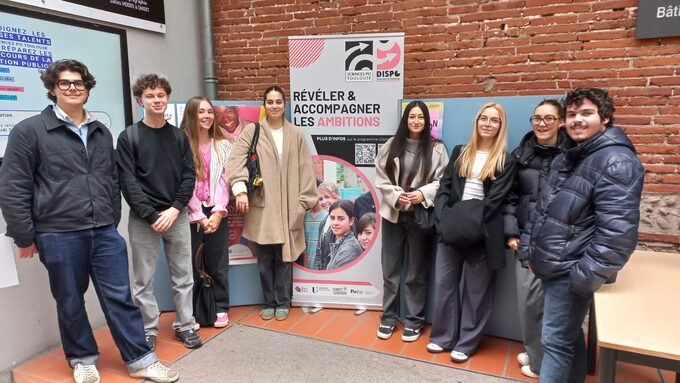Les élèves de première DISPO à Sciences Po Toulouse. 
